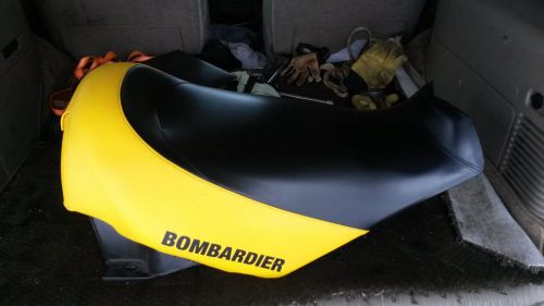 03-09 ski-doo rev gsx trail summit seat black &amp; yellow mxz ho 550 500 ss 600 800
