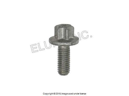 Bmw genuine engine block crankshaft sensor bolt (aluminum) - 6 x 16 mm e60 e60n