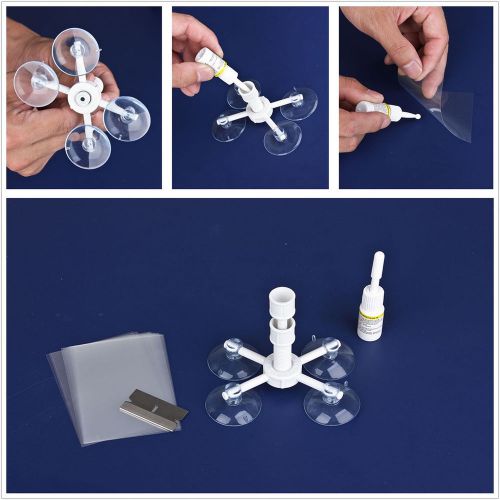 Windscreen windshield repair tool resin diy car auto kit glass for chip &amp; cracks