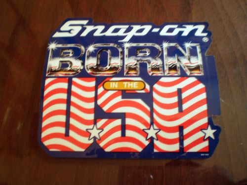 Unused vintage snap-on tools tool box sticker usa decal man cave garage ssx1433