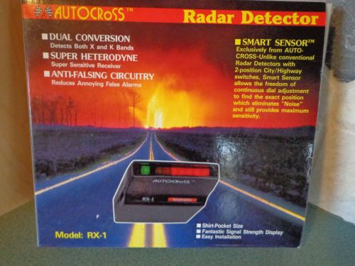 New auto radar detector by autocross smart sensor