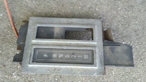 Mopar slapstick console base b e body cuda charger road runner prnd21