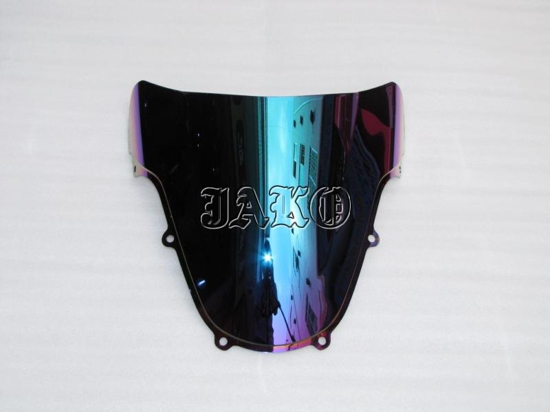 Windshield iridium screen racing windscreen for suzuki gsx r600 r750 2000-2003