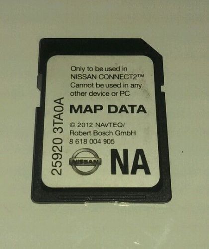 Nissan map data sd card