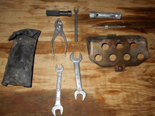 1986 honda atv trx250 trx 250 fourtrax tool kit with tray