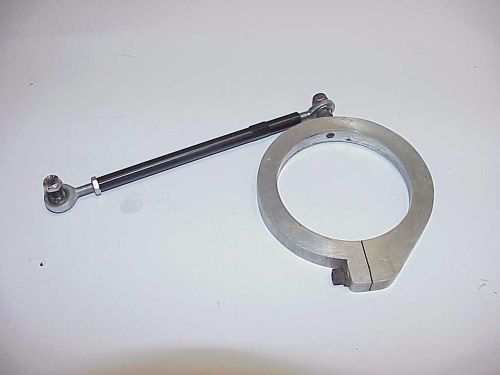 Billet vertex magneto distributor clamp &amp;adjuster rod with heims ratrod bk2