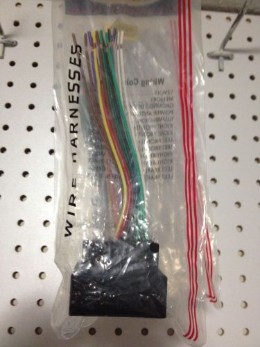 New car stereo radio  wiring harness plug for installing a new cd player ewh1010