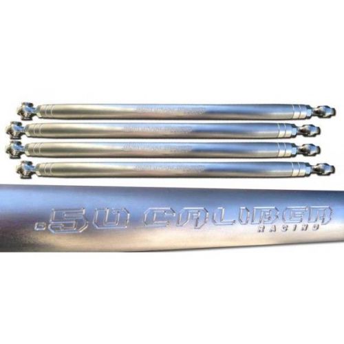 Rzr 1000 extreme duty radius rods cnc 1.25&#034; diameter 5/8&#034; with steel heim joints
