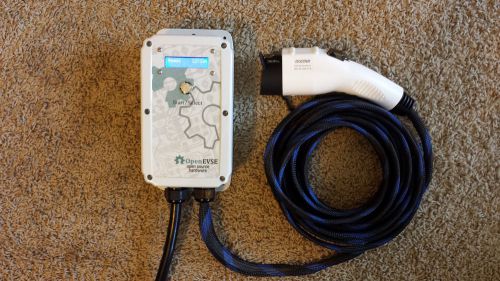 40a evse plug-in electric car level 2 home charging station openevse nissan leaf