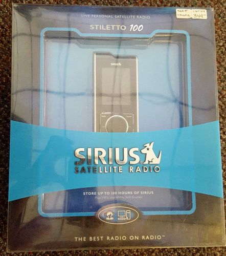 Sirius satellite radio stiletto 100