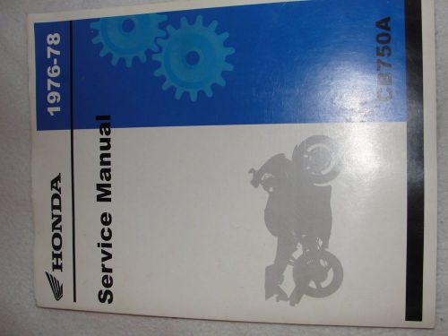6139300  honda cb750a service manual 1976-1978