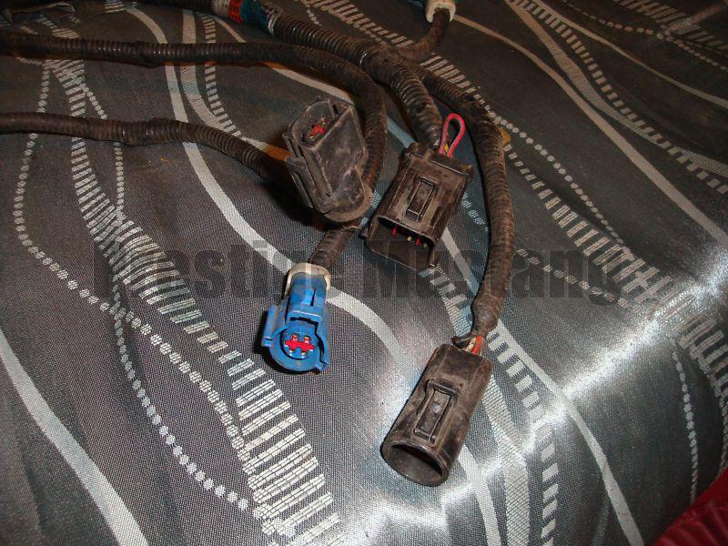 2001-2004 FORD MUSTANG 4.6 TREMEC 3650 MANUAL TRANSMISSION WIRING HARNESS V8 5sp, US $125.00, image 2