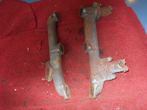 1949 1950 1951 1952 1953 ford mercury flathead v8 exhaust manifolds(pair)