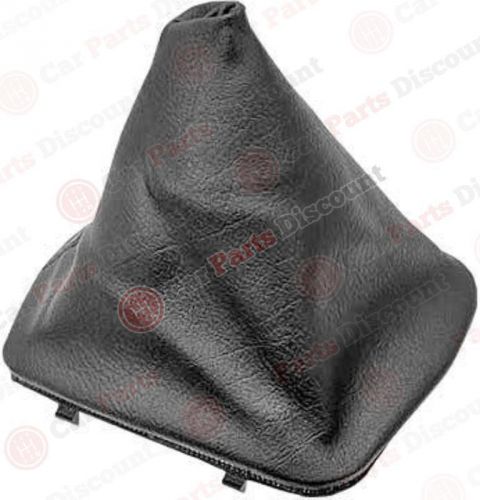 New genuine shift lever boot - manual transmission (black imitation leather)