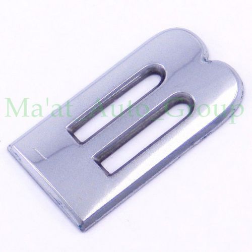 98-02 subaru forester "b" rear trunk emblem liftgate letter oem s xs xt 99 00 01