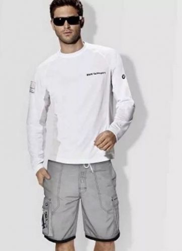 Bmw genuine yachting yachtsport longsleeve t-shirt white size xxl