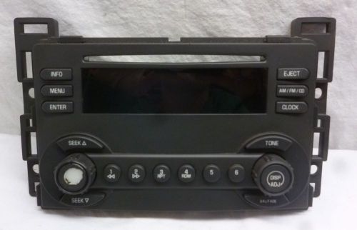 07 08 Chevrolet Malibu Radio Cd Player Face Plate Replacement 22723438, image 1