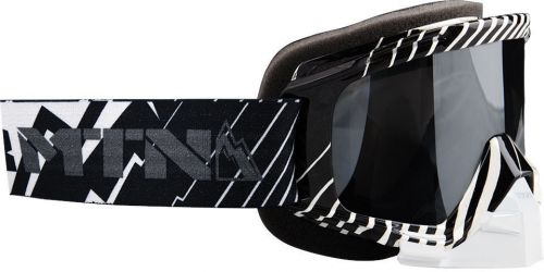 Fxr mission snowmobile ski goggles with dark lens-  black/white- one size - new