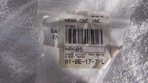 Battery tray brace for 1966 1967 1968 1969 1670 1671 1972 1976 a-body models