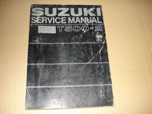 1969 suzuki t500-2 service manual