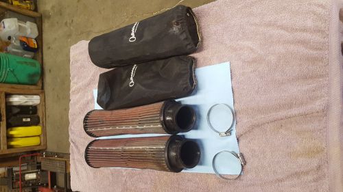 Banshee 12" k and n air filters with outerwares fits 33-36mm carburetors