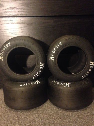 Set of 4 hoosier 5.0/10.5-6 kart/drift trike tires
