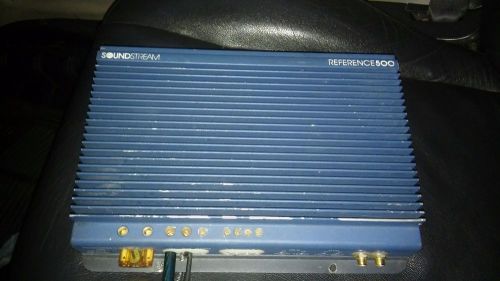 Soundstream reference 500 car amplifier old school car audio