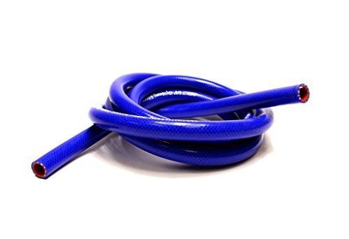Hps hthh-062-bluex10 silicone high temperature reinforced heater hose, 200 psi