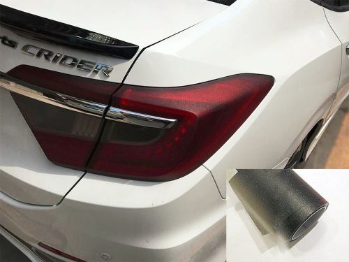 Matte black taillight or headlight pvc film cover overlay 12&#034; × 59&#034;