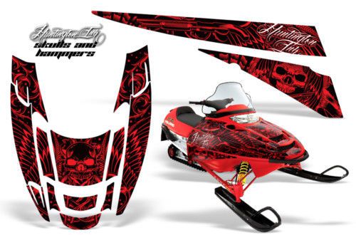 Amr racing polaris edge sled graphic wrap decal kit shr