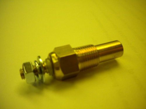 Saleen water tempt gauge sender sending unit sensor coolant s/c 12v 3/8&#034; npt