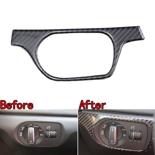 Front headlight head light/lamp adjust switch control trim cover for 2012-2015q3
