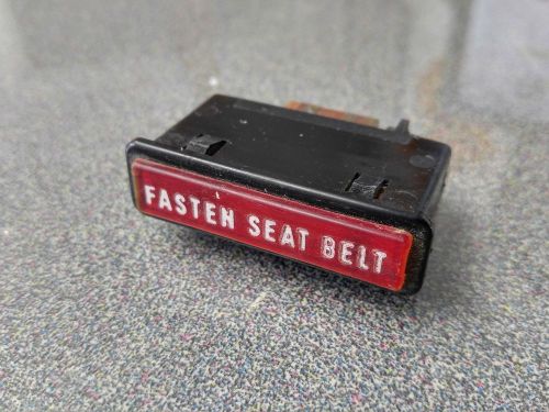 Nice original genuine porsche 911 914 fasten seatbelt warning indicator light