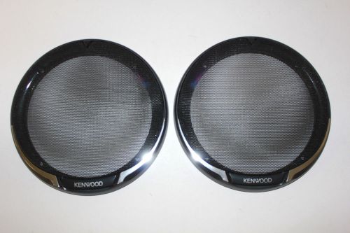 Kenwood 6.5&#034; speaker grills 6 1/2&#034; speaker covers new