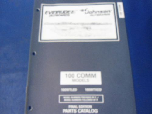 1996 evinrude johnson parts catalog , 100 comm models