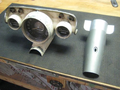 Original 1957 chevy dash gauge cluster oem chevrolet 150 210 speedometer