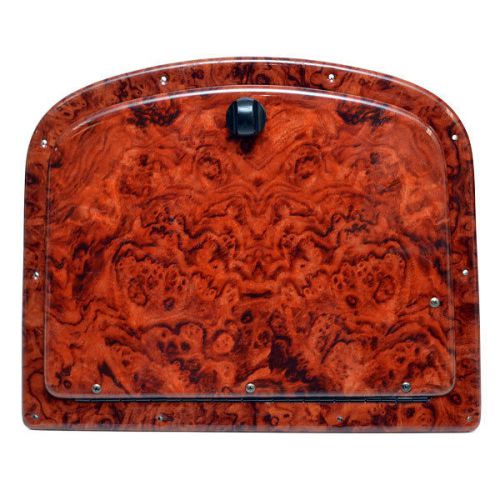 Rinker 282 faux woodgrain plastic boat non locking glove box hatch door 45327