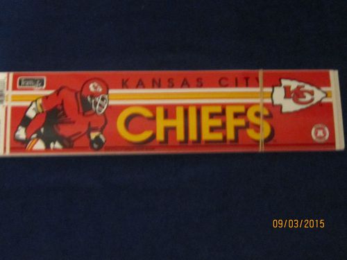 Nfl car bumper stickers 10 kansas city chiefs