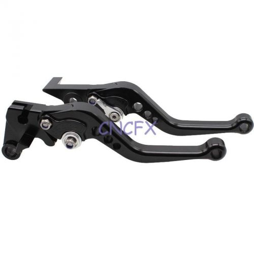 Black&amp;silver short brake clutch lever for kawasaki z750 2007 2008 2009 2010 2011