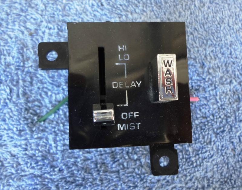 Original oem gm 80-81 bonneville pulse delay windshield wiper switch control