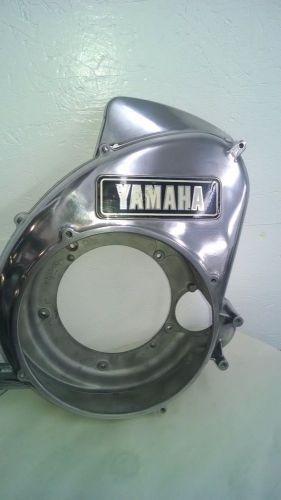 Vintage yamaha snowmobile 292 fan housing polished sm sl gs gp 1972-1977