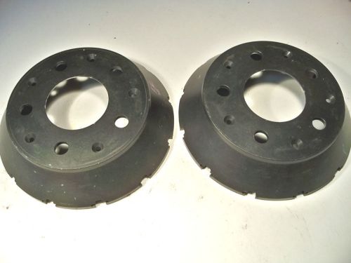 New wilwood brake hats 12 x 8 3/4" bc 2" offset floating style  nascar arca