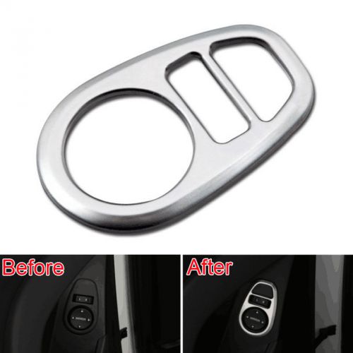 Interior rear view mirror adjust button decoration cover trim 1pc steel for ix25