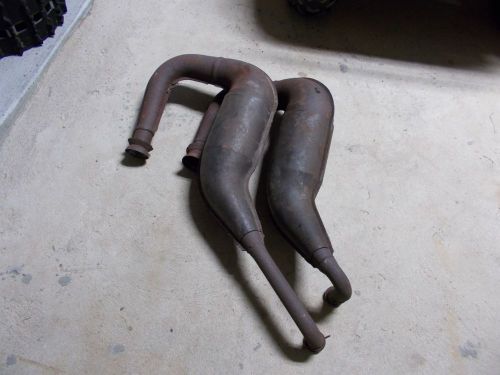 1994-1995 arctic cat zr 700 oem pipes exhaust