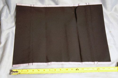 Seafit seating boat yacht deck chair high seat back - black, 14" x 19"