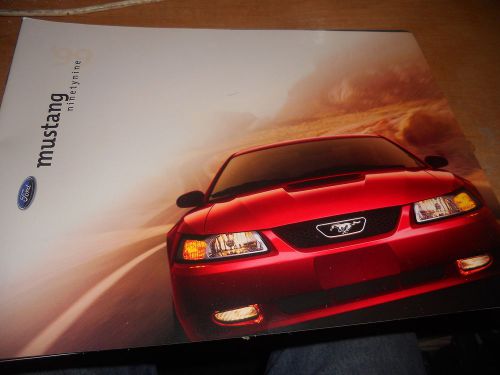 1999 ford mustang original dealership sales brochure oem original very nice
