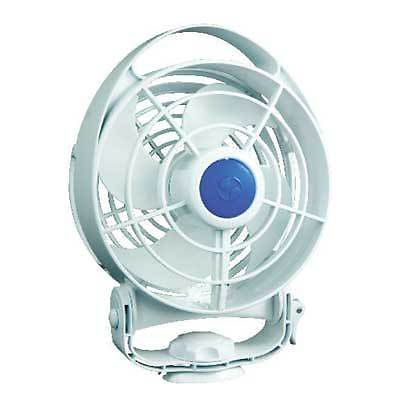 Boat marine rv fan 6&#034; 12 volt dc bora 3 speed fan touch control life long motor
