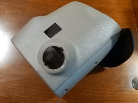 99-04 mustang steering column trim - gray - for manual transmission