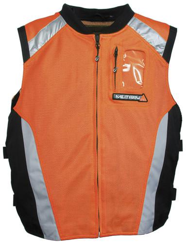 Joe rocket military spec vest perf orange sm md