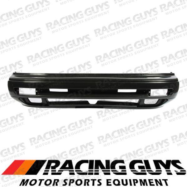 89-94 nissan maxima se front bumper cover black new facial plastic ni1000124